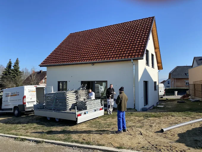 Isolation extérieure en cours — Plâtrerie Serra Blotzheim